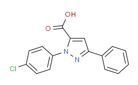 CAS No. 618101-90-9, 1-(4-Chlorophenyl)-3-phenyl-1H-pyrazole-5-carboxylic acid