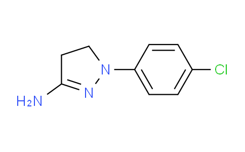 CAS No. 6508-11-8, 1-(4-Chlorophenyl)-4,5-dihydro-1H-pyrazol-3-amine