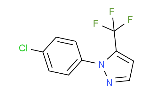 CAS No. 1269293-56-2, 1-(4-Chlorophenyl)-5-(trifluoromethyl)-1H-pyrazole
