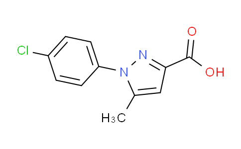 CAS No. 126129-22-4, 1-(4-Chlorophenyl)-5-methyl-1H-pyrazole-3-carboxylic acid