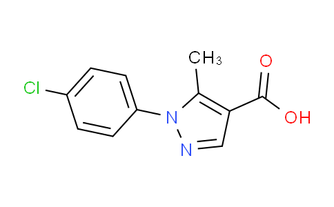 CAS No. 187998-35-2, 1-(4-Chlorophenyl)-5-methyl-1H-pyrazole-4-carboxylic acid