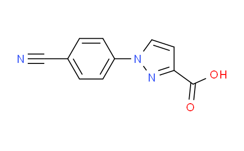 CAS No. 1239742-64-3, 1-(4-Cyanophenyl)-1H-pyrazole-3-carboxylic acid