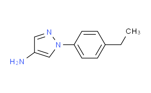 CAS No. 1353853-95-8, 1-(4-Ethylphenyl)-1H-pyrazol-4-amine