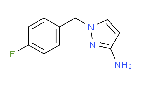 CAS No. 492426-35-4, 1-(4-Fluorobenzyl)-1H-pyrazol-3-amine