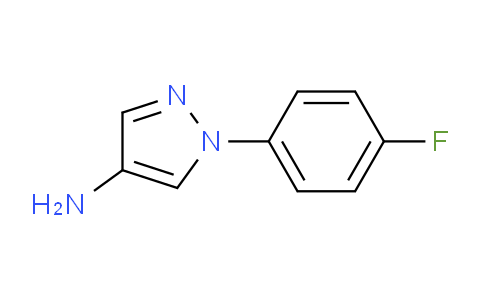 CAS No. 1156602-69-5, 1-(4-Fluorophenyl)-1H-pyrazol-4-amine
