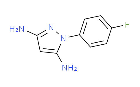 CAS No. 1248501-80-5, 1-(4-Fluorophenyl)-1H-pyrazole-3,5-diamine