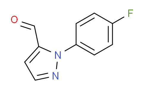 CAS No. 1269291-93-1, 1-(4-Fluorophenyl)-1H-pyrazole-5-carbaldehyde
