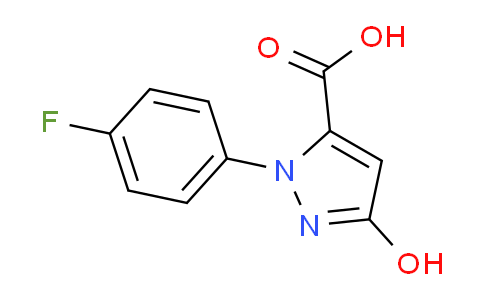 CAS No. 1781797-09-8, 1-(4-Fluorophenyl)-3-hydroxy-1H-pyrazole-5-carboxylic acid