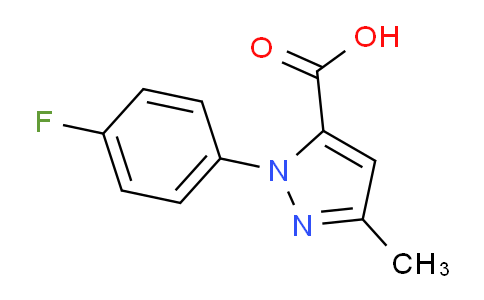 CAS No. 288251-65-0, 1-(4-Fluorophenyl)-3-methyl-1H-pyrazole-5-carboxylic acid