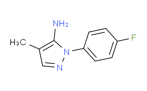 CAS No. 1448854-96-3, 1-(4-Fluorophenyl)-4-methyl-1H-pyrazol-5-amine