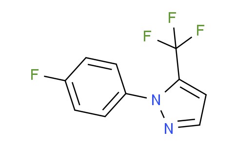 CAS No. 1269291-03-3, 1-(4-Fluorophenyl)-5-(trifluoromethyl)-1H-pyrazole
