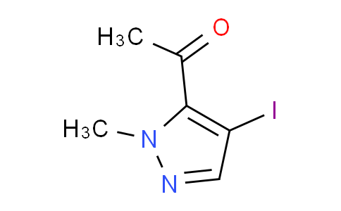CAS No. 1354704-21-4, 1-(4-Iodo-1-methyl-1H-pyrazol-5-yl)ethanone