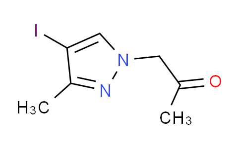 CAS No. 1354703-43-7, 1-(4-Iodo-3-methyl-1H-pyrazol-1-yl)propan-2-one
