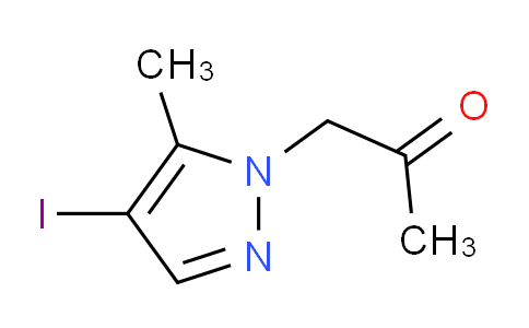 CAS No. 1354705-88-6, 1-(4-Iodo-5-methyl-1H-pyrazol-1-yl)propan-2-one