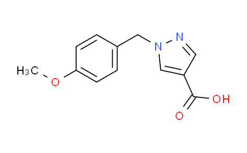 CAS No. 1105039-93-7, 1-(4-Methoxybenzyl)-1H-pyrazole-4-carboxylic acid