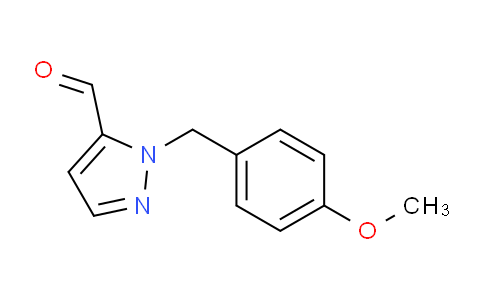 CAS No. 162468-77-1, 1-(4-Methoxybenzyl)-1H-pyrazole-5-carbaldehyde