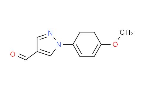 CAS No. 99984-70-0, 1-(4-Methoxyphenyl)-1H-pyrazole-4-carbaldehyde