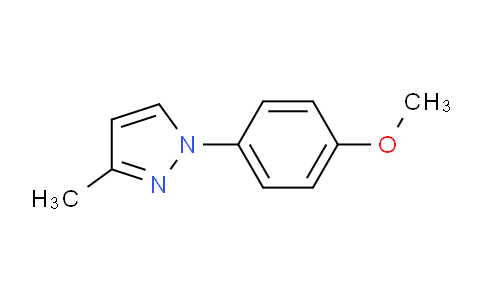 CAS No. 68338-28-3, 1-(4-Methoxyphenyl)-3-methyl-1H-pyrazole