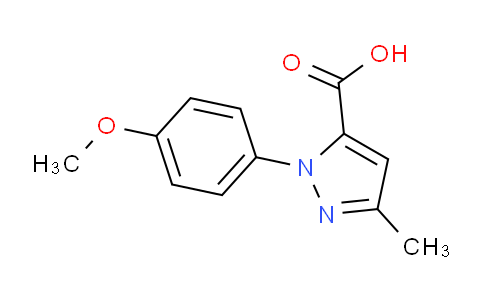 CAS No. 218631-44-8, 1-(4-Methoxyphenyl)-3-methyl-1H-pyrazole-5-carboxylic acid