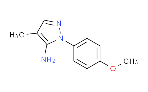 CAS No. 1349988-72-2, 1-(4-Methoxyphenyl)-4-methyl-1H-pyrazol-5-amine