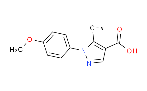 CAS No. 187998-64-7, 1-(4-Methoxyphenyl)-5-methyl-1H-pyrazole-4-carboxylic acid