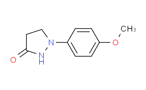 CAS No. 6107-53-5, 1-(4-Methoxyphenyl)pyrazolidin-3-one