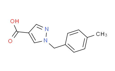 CAS No. 1006452-67-0, 1-(4-Methylbenzyl)-1H-pyrazole-4-carboxylic acid