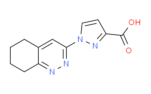 CAS No. 1713640-02-8, 1-(5,6,7,8-Tetrahydrocinnolin-3-yl)-1H-pyrazole-3-carboxylic acid