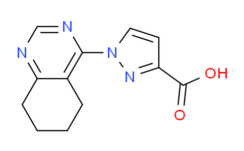 CAS No. 1499896-90-0, 1-(5,6,7,8-Tetrahydroquinazolin-4-yl)-1H-pyrazole-3-carboxylic acid