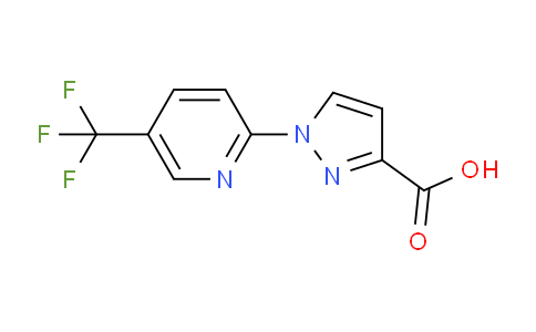 CAS No. 1006962-72-6, 1-(5-(Trifluoromethyl)pyridin-2-yl)-1H-pyrazole-3-carboxylic acid