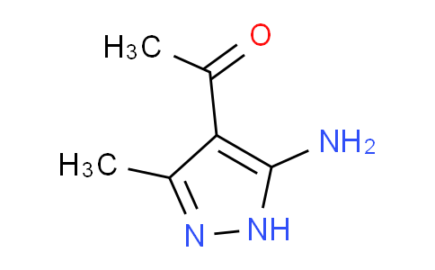 CAS No. 139111-42-5, 1-(5-Amino-3-methyl-1H-pyrazol-4-yl)ethanone