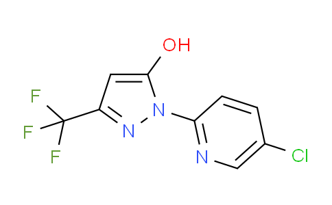 CAS No. 189005-07-0, 1-(5-Chloropyridin-2-yl)-3-(trifluoromethyl)-1H-pyrazol-5-ol