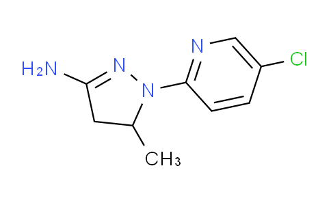 CAS No. 85964-21-2, 1-(5-Chloropyridin-2-yl)-5-methyl-4,5-dihydro-1H-pyrazol-3-amine