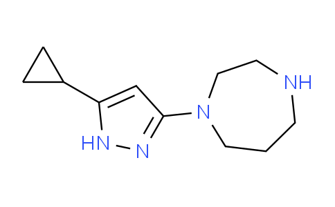 CAS No. 1706579-99-8, 1-(5-Cyclopropyl-1H-pyrazol-3-yl)-1,4-diazepane