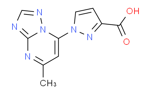 CAS No. 1483965-94-1, 1-(5-Methyl-[1,2,4]triazolo[1,5-a]pyrimidin-7-yl)-1H-pyrazole-3-carboxylic acid