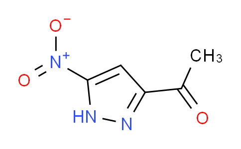 CAS No. 39846-83-8, 1-(5-Nitro-1H-pyrazol-3-yl)ethanone
