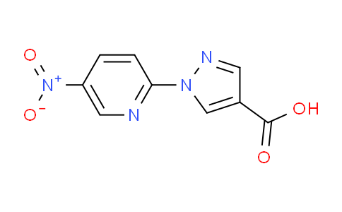 CAS No. 1006952-46-0, 1-(5-Nitropyridin-2-yl)-1H-pyrazole-4-carboxylic acid