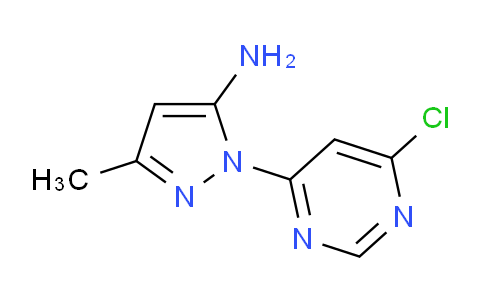 CAS No. 1018473-22-7, 1-(6-Chloropyrimidin-4-yl)-3-methyl-1H-pyrazol-5-amine