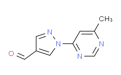 CAS No. 1251120-50-9, 1-(6-Methylpyrimidin-4-yl)-1H-pyrazole-4-carbaldehyde
