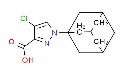 CAS No. 1260379-39-2, 1-(Adamantan-1-yl)-4-chloro-1H-pyrazole-3-carboxylic acid