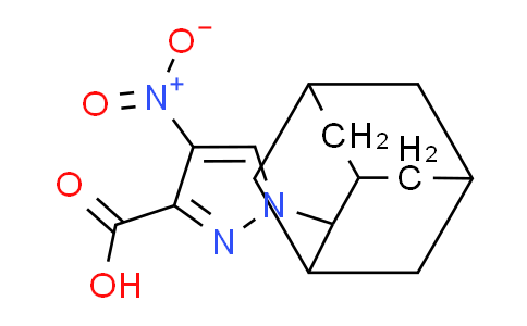 CAS No. 1306739-32-1, 1-(Adamantan-2-yl)-4-nitro-1H-pyrazole-3-carboxylic acid