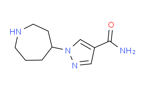 CAS No. 1316218-38-8, 1-(Azepan-4-yl)-1H-pyrazole-4-carboxamide