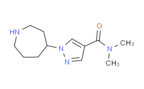 CAS No. 1316224-24-4, 1-(Azepan-4-yl)-N,N-dimethyl-1H-pyrazole-4-carboxamide