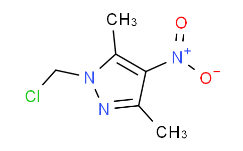 CAS No. 51355-91-0, 1-(Chloromethyl)-3,5-dimethyl-4-nitro-1H-pyrazole