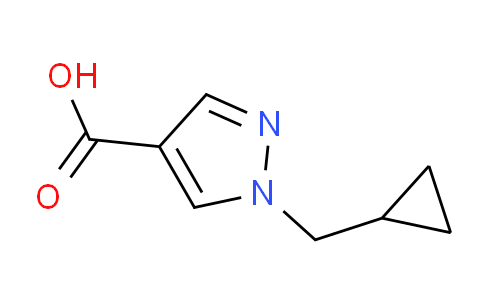 CAS No. 1103427-25-3, 1-(Cyclopropylmethyl)-1H-pyrazole-4-carboxylic acid