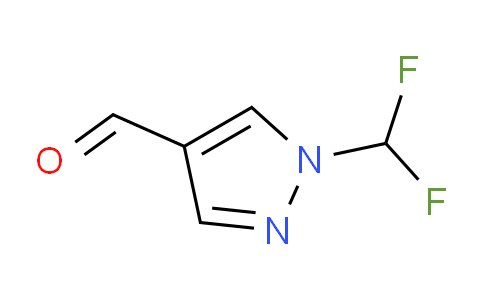 CAS No. 1216244-84-6, 1-(Difluoromethyl)-1H-pyrazole-4-carbaldehyde