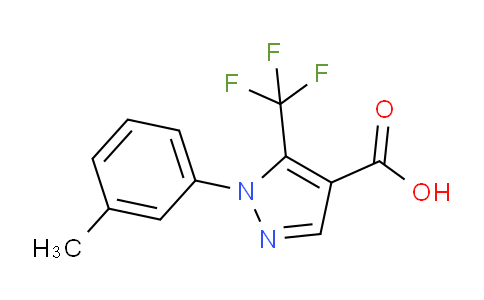 CAS No. 786726-99-6, 1-(m-Tolyl)-5-(trifluoromethyl)-1H-pyrazole-4-carboxylic acid