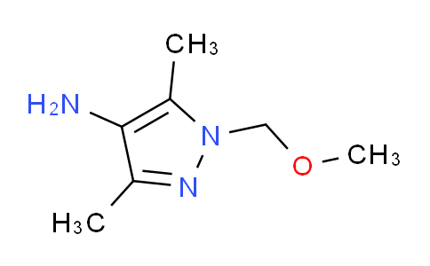 CAS No. 1006334-16-2, 1-(Methoxymethyl)-3,5-dimethyl-1H-pyrazol-4-amine