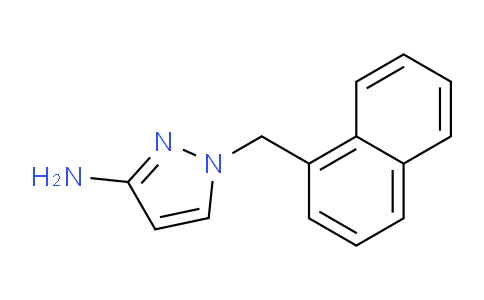 CAS No. 895929-44-9, 1-(Naphthalen-1-ylmethyl)-1H-pyrazol-3-amine