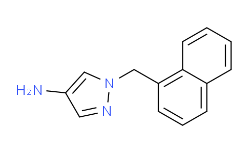 CAS No. 512810-08-1, 1-(Naphthalen-1-ylmethyl)-1H-pyrazol-4-amine